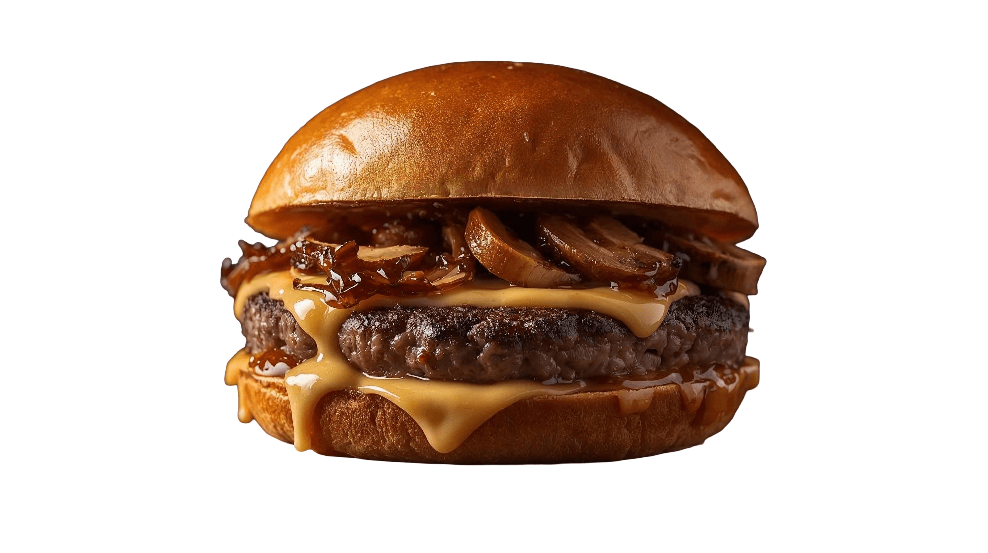 Mushroom Swiss Burger
