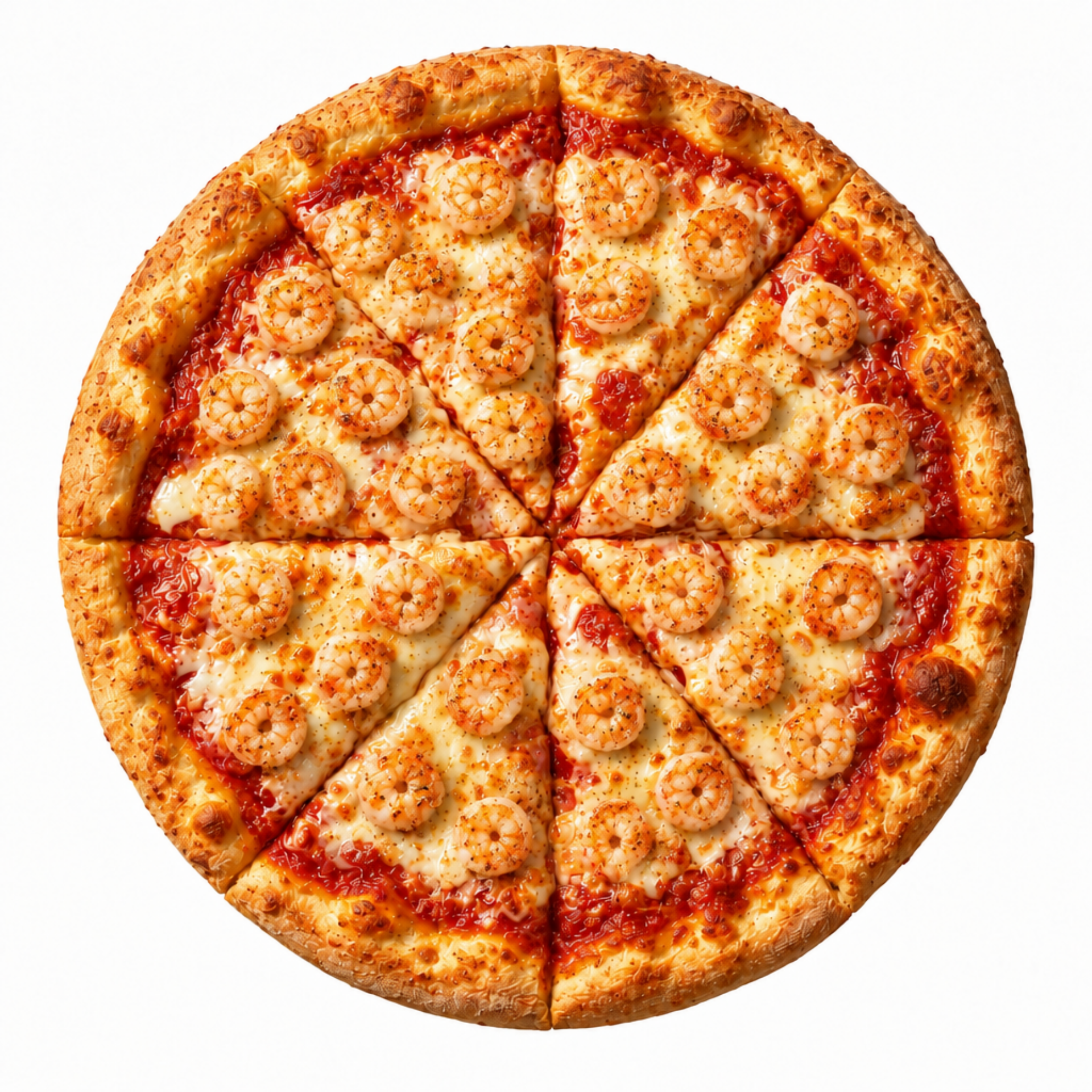 Pizza Scampis